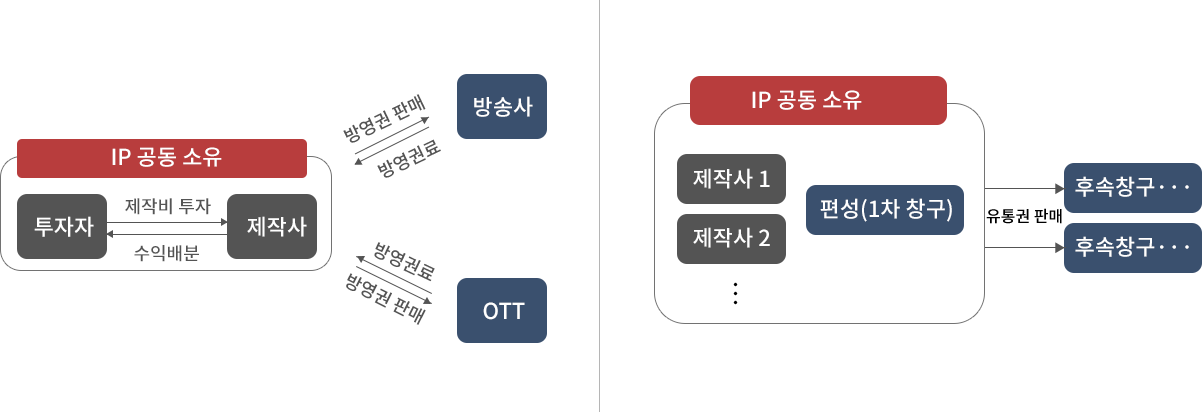 IP 보유 모델 예시. 상세내용 하단 참조